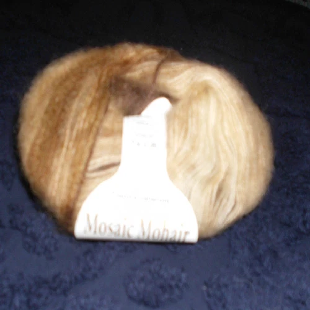 1 Skein Mosaic Mohair Yarn from Filatura Lanarota Acrylic Mohair Color 31198