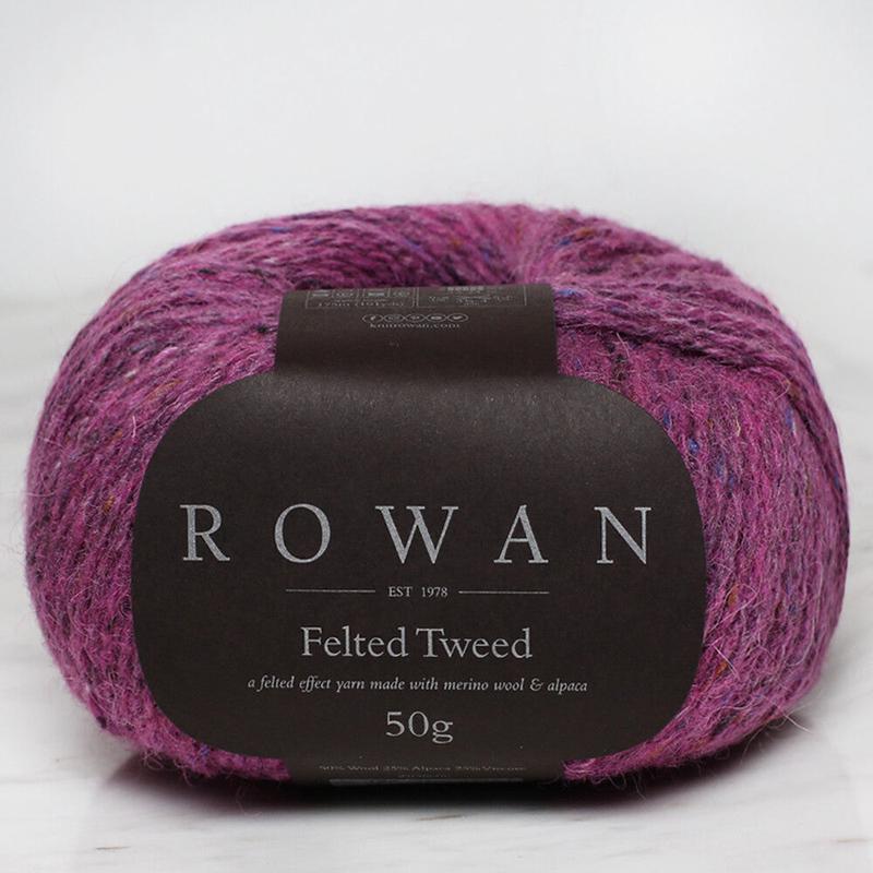 Rowan Felted Tweed 50gr Yarn, Peony – 183