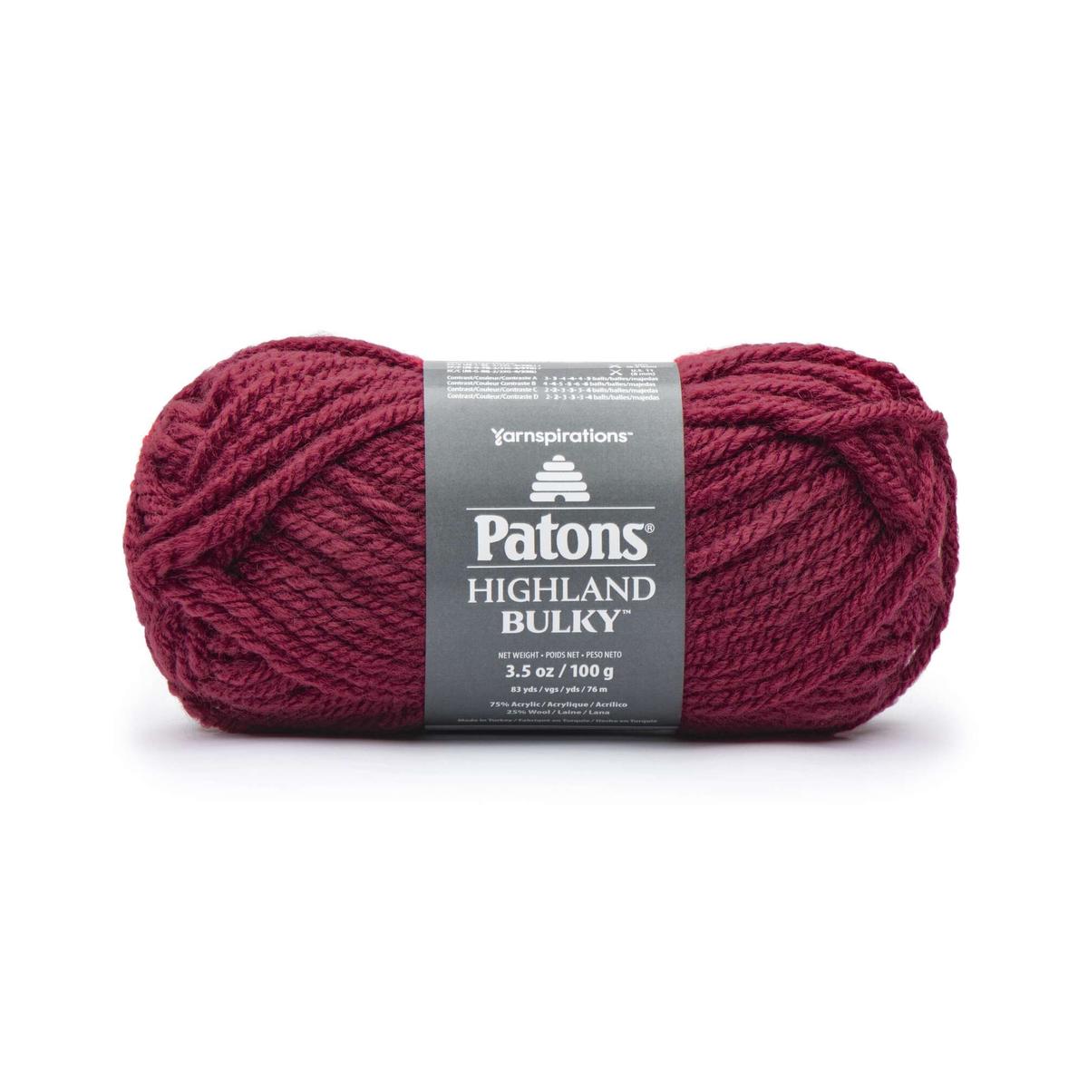 Patons Highland Bulky Yarn – Clearance Shades – Brick