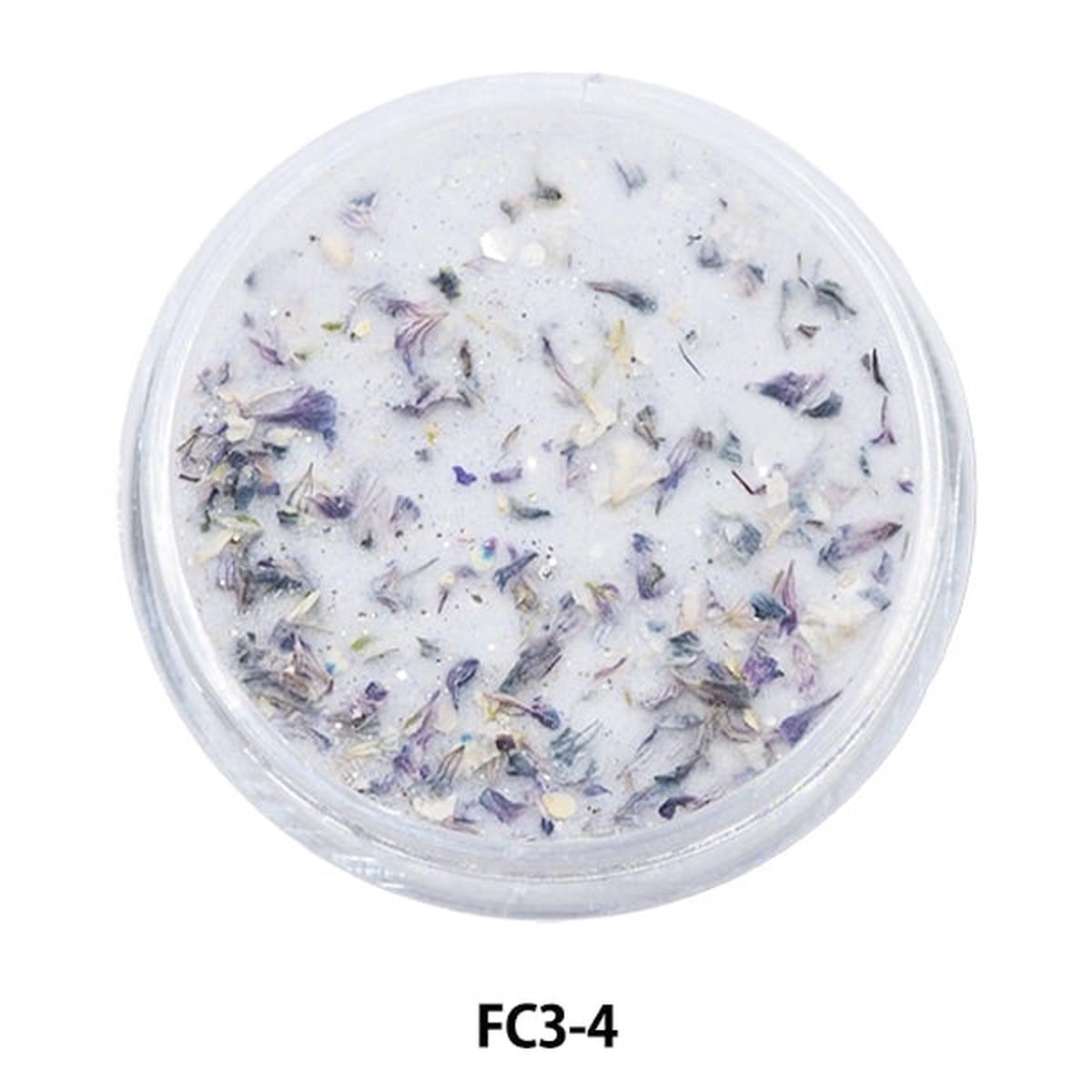 Resin material “Acrylic Powder Flower Collection 3 4 Color FC3-4” Smint Esmint