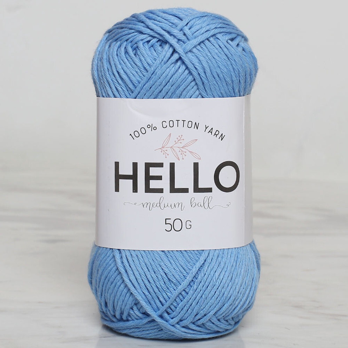 Hello Knitting Yarn, Baby Blue – 147